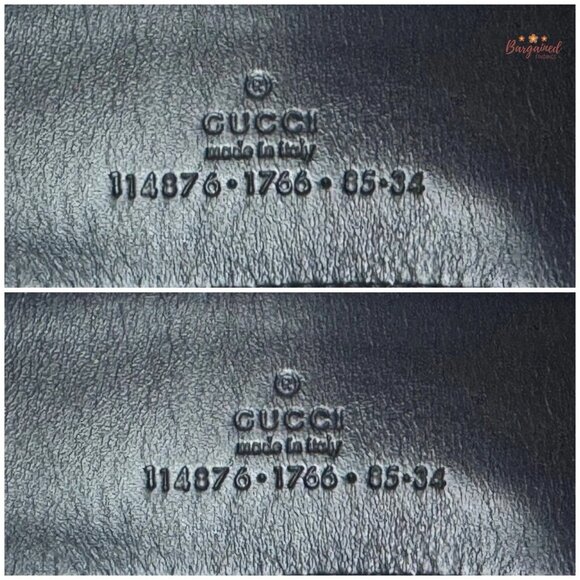 Auth GUCCI Brown Monogram Canvas Leather Silver Interlocking G Buckle Belt 85/34 - Picture 7 of 13